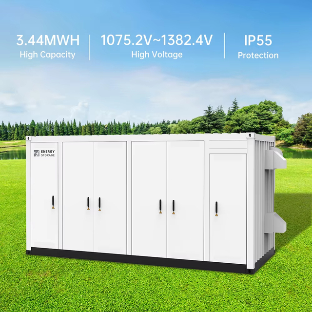 BENY High Voltage Lithium Ion Batteries Liquid Cooling 3.44mwh Industrial and Commercial Energy Storage Container System