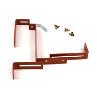 Support de jardinière de balcon réglable avec revêtement en poudre, design personnalisé, pour maison et jardin