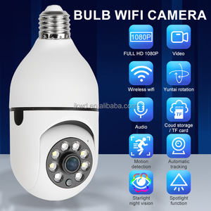 Ik 2.4G 5g yiiot icam365 V380 tuya bóng đèn thông minh camera trong nhà không dây Wifi E27 Bóng đèn giám sát an ninh Camera thông minh - Product Image 4