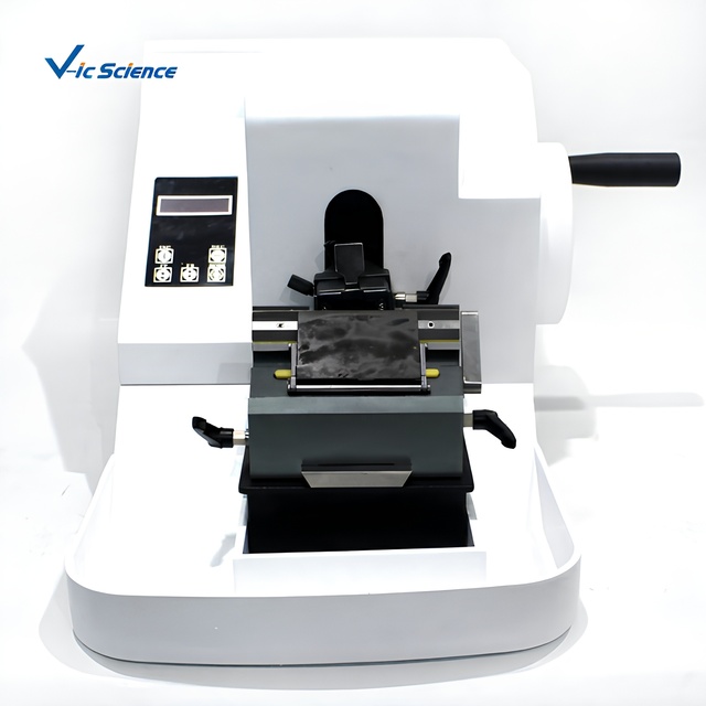 Rotary Paraffin Freezing Dual-Purpose Microtome with PVC Material VIC-SCIENCE Brand Model