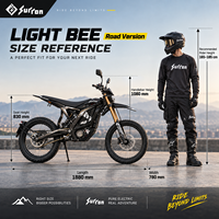 Moto électrique 2026 Surron Ultra Bee HP homologuée route avec certification L3E COC, 74V 60Ah, contrôle par application accepté