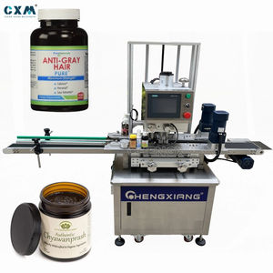 Remplissage de flacon de pot de petit volume et bouteille à vis automatique par machine de capsulage pour le plastique - Product Image 1