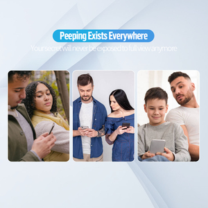 <span class=keywords><strong>Protector</strong></span> de Pantalla de Privacidad <span class=keywords><strong>BLUEO</strong></span> HD Brillante para iPhone 17 Pro Max, Vidrio Templado con Herramientas de Fácil Instalación - Product Image 2