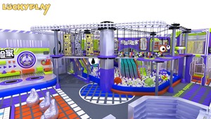 LUCKYPLAY Parque de Aventuras Interior con Circuito de Cuerdas en Altura - Modelo de Parque de Aventuras Luckyplay con Certificación CE, Tamaño Personalizado - Product Image 4
