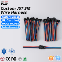 Kit de connecteurs JST SM à 4 broches, adaptateur micro JST mâle-femelle, câble de 15 cm 20AWG pour bande LED