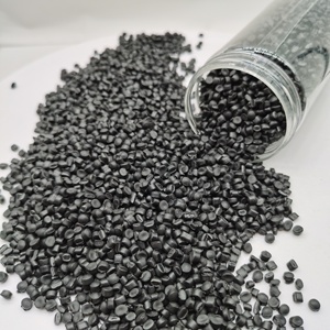 HDPE mdpe cách điện cáp vỏ bọc nguyên liệu nhựa màu đen hạt - Product Image 1