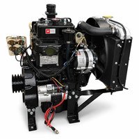 Moteur diesel à faible consommation de carburant, usage industriel, 30 kilowatts, 40 ch, modèle 2110, 2 cylindres, 4 temps, refroidi par eau, robuste