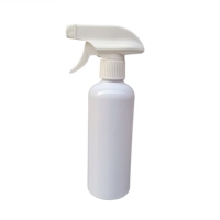 Vente en gros de flacons pulvérisateurs fins à gâchette pour salon de coiffure, en PET blanc et noir, 200 ml, 250 ml, 300 ml