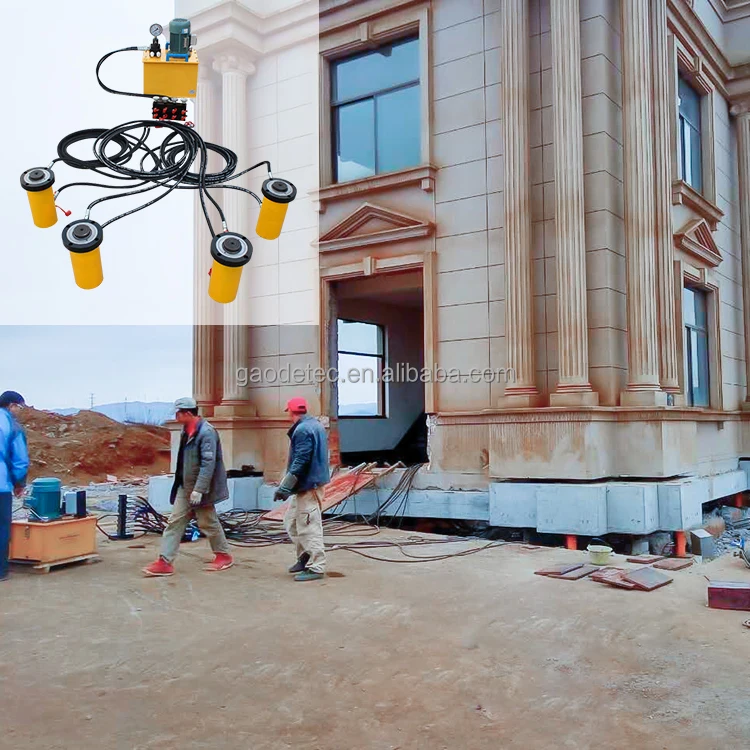 Сертифицированный синхронный гидравлический цилиндр двойного действия, 200 тонн 400 тонн, 500 тонн, 800 тонн, 1000 тонн, для перемещения дома