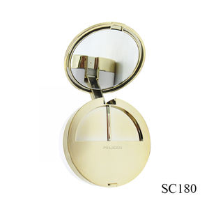 <span class=keywords><strong>3</strong></span> in 1 เคสคอนซีลเลอร์กลมสองโทนเคสรองพื้นของเหลวพลาสติกภาชนะบรรจุแป้งฝุ่นเครื่องสําอางพร้อมกระจก - Product Image 2