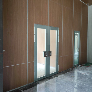 Divisorio Modulare per Stanze, Parete Mobile in Legno Insonorizzata, Porta Pieghevole con Telaio in Alluminio per Sale Riunioni, Hotel e Sale Banchetti - Product Image 3