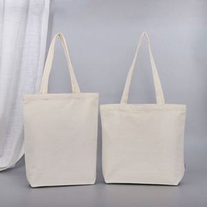 กระเป๋าผ้าแคนวาสสั่งทำพร้อมโลโก้สำหรับนักเรียน กระเป๋าช้อปปิ้งผ้าฝ้ายนำกลับมาใช้ใหม่ได้สำหรับของขวัญส่งเสริมการขาย - Product Image 2