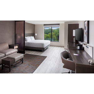 Armario de Banco de equipaje para hotel, mueble de cama de madera, mueble de lujo para hotel - Product Image 1