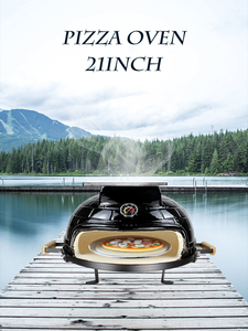 Kimstone Nouveau design de table en céramique <span class=keywords><strong>four</strong></span> <span class=keywords><strong>à</strong></span> pizza au feu de bois <span class=keywords><strong>four</strong></span> <span class=keywords><strong>à</strong></span> pizza en céramique pour la cuisine <span class=keywords><strong>à</strong></span> domicile - Product Image 3