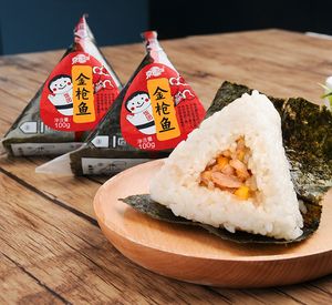 Wholesale Japan Snack Sushi Food Adult-Onigiri Rice Balls with Squid Crab Meat <strong>Tuna</strong> for Sushi Lovers - Product Image 1