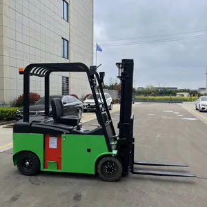 2T 3T forklift listrik truk penanganan kecil gudang logistik truk angkat dan susun forklift listrik