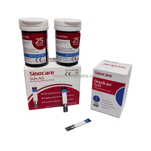 Tira Reactiva para <span class=keywords><strong>Medidor</strong></span> <span class=keywords><strong>de</strong></span> <span class=keywords><strong>Glucosa</strong></span> <span class=keywords><strong>Sinocare</strong></span> Safe AQ Smart - Product Image 2
