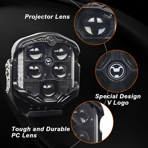 Feux de travail LED OVOVS pour <span class=keywords><strong>camion</strong></span> tout-terrain, 95W, 7 pouces, avec faisceau haut et bas, pour véhicule universel, Jeep, tout-terrain, <span class=keywords><strong>4x4</strong></span> - Product Image 5
