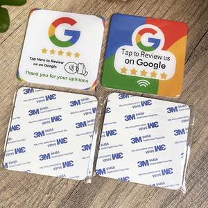 Tùy chỉnh không thấm nước NFC sticker RFID Bảng menu cho nhà hàng Epoxy <span class=keywords><strong>Google</strong></span> xem xét dấu hiệu 13.56MHz NFC <span class=keywords><strong>Google</strong></span> xem xét Sticker - Product Image 6