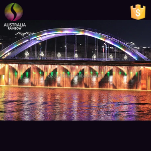 Cortina de Agua Digital Decorativa Jianhe de 200m para Exteriores, Fuente de Agua DMX 512 para Decoración de Ríos - Product Image 3