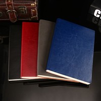 Carnet de notes de bureau personnalisé A5 en similicuir, carnet épais, agenda, planificateur de travail, logo/code QR personnalisé, boîte cadeau