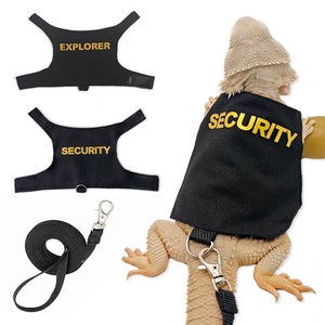 Correa de Lona para Lagartos, Arnés para Reptiles, Correa para Camaleones y Ardillas, <span class=keywords><strong>Ropa</strong></span> y Accesorios para Mascotas Pequeñas - Product Image 4