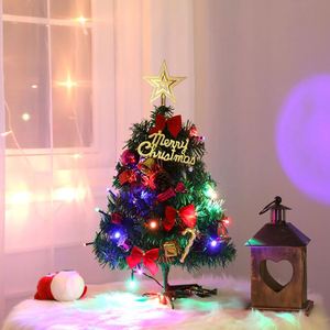 50CM Artificial Mini Christmas <b>Tree</b> with Children's Gifts Boxes and Star Ornaments Red Christmas <b>Tree</b> for Christmas Decoration - Product Image 2