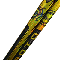 Bâton de hockey sur glace monobloc en fibre de carbone 100 % premium, ultra léger, avec poignée tactile à pointe moyenne, lame senior P92/P28 pour joueur