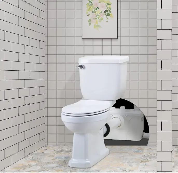 Penjualan Laris Tanda Air Eropa Desain Standar Amerika WC Jarak Dekat Dua Potong Toilet Keramik