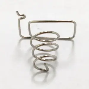 Nickel Plated conical battery spring cone Tower compression spring good price conical spiral spring