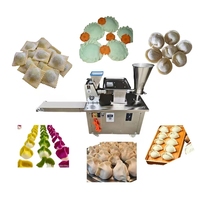 Nouvelle machine industrielle automatique de fabrication de raviolis, ligne de production commerciale d'empanadas, samosas, momos, en acier inoxydable 304, 3600 pièces/h