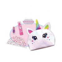 Ensembles de manucure pour enfants DIY ensembles de vernis à ongles filles joli vernis à ongles et autocollant avec sac à cosmétiques