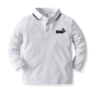 Ropa de Diseño para Recién Nacidos, Conjunto Casual de Algodón para Niños, Camiseta Polo y Pantalones para Niños al por Mayor - Product Image 3