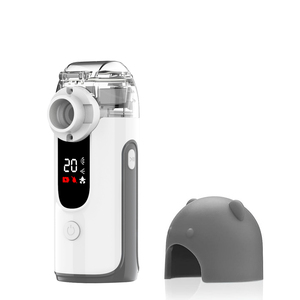 Mini <span class=keywords><strong>nebulizador</strong></span> <span class=keywords><strong>ultrasónico</strong></span> con pantalla digital FITCONN, <span class=keywords><strong>nebulizador</strong></span> de malla portátil ajustable para niños - Product Image 4