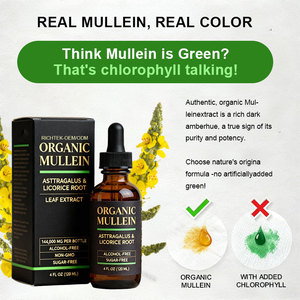 Tất cả các thành phần tự nhiên cao cấp cấp Vegan lỏng thả bổ sung công thức thảo dược với chiết xuất hữu cơ mullein thả - Product Image 4