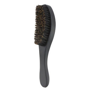 Brosse à barbe manche en bois de hêtre brosse à tête d'huile outils de coiffure prix d'usine - Product Image 6