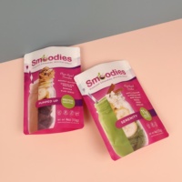 Pochettes personnalisées imprimées en plastique alimentaire réutilisables pour liquides, avec soufflet, pour emballage alimentaire, jus, avec bec verseur, pour le stockage et le remplissage de lait et aliments pour animaux de compagnie