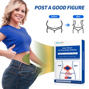 Wangtailin 4 miếng dán thấm dầu ứng dụng vật lý |   Miếng dán chăm sóc eo vùng huyệt đạo, bán buôn & nhận đặt hàng OEM - Product Image 5