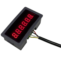 Pantalla LED Industrial RS485 Modbus RTU, Módulo de Pantalla Digital de 4 Dígitos y 7 Segmentos para Controlador PLC y Lectura de Señales de Sensor