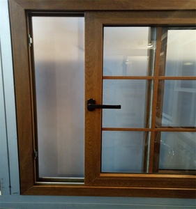 <span class=keywords><strong>Legno</strong></span> <span class=keywords><strong>alluminio</strong></span> profilo finestra cornici scorrevole finestre e porte - Product Image 3