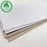 Prix compétitif Carton duplex 250 g/m² 300 g/m² avec dos gris recyclable GD1 GD2 pour boîtes d'emballage de jouets