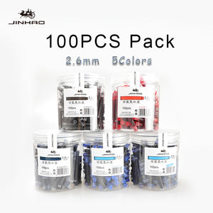 Multi- Colored 100pcs A Prezzi Accessibili bottiglia di 2.6 millimetri Penna Inchiostro Della ricarica Della <span class=keywords><strong>Cartuccia</strong></span> di inchiostro - Product Image 1