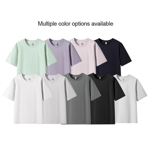 T-shirt pour homme en polyester de haute qualité, impression personnalisée du logo, sport, col rond, t-shirts pour homme - Product Image 1