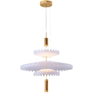 Candelabro decorativo de interior minimalista escandinavo personalidad creativa arte danés Ins viento paraguas en forma de luces colgantes - Product Image 2