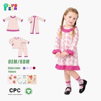 Robe longue à manches longues en coton respirant pour adolescentes, style décontracté d'été, de la marque Puresun