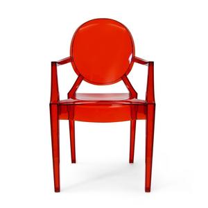 Haute qualité extérieur intérieur maison jardin Polycarbonate résine Victoria <span class=keywords><strong>Ghost</strong></span> <span class=keywords><strong>fauteuil</strong></span> salon résine chaises à manger pour événements - Product Image 2