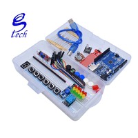 Kit de inicio R3 Breadboard Kit de aprendizaje simple básico para Diy School Education Lab Kit de aprendizaje electrónico educativo