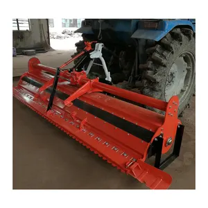 Yüksek kaliteli çiftlik traktörü hidrolik döner yeke çeltik çok rotovatör tarım 3 noktalı rototiller satılık