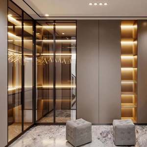 Armoire de villa, meubles de maison, armoire de chambre à coucher, solutions personnalisées pour les villas, les appartements et les hôtels - Product Image 1