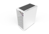 Boîtier de jeu PC MATX en alliage d'aluminium personnalisé avec panneau latéral en verre trempé rotatif, option ventilateur 12/14 cm, support GPU/CPU, boîtier de jeu en tour